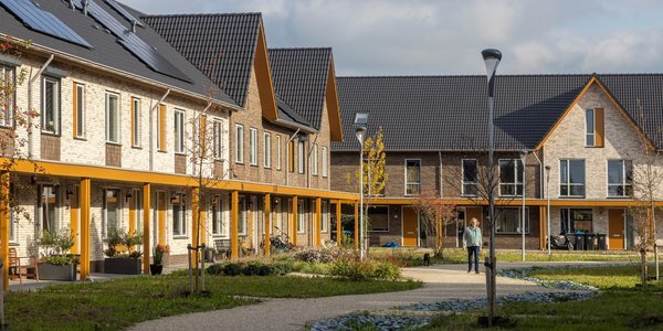 De woonwijk van de vereniging